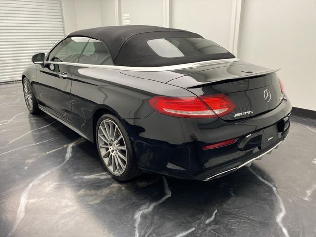 used 2018 Mercedes-Benz AMG C 43 car, priced at $27,895