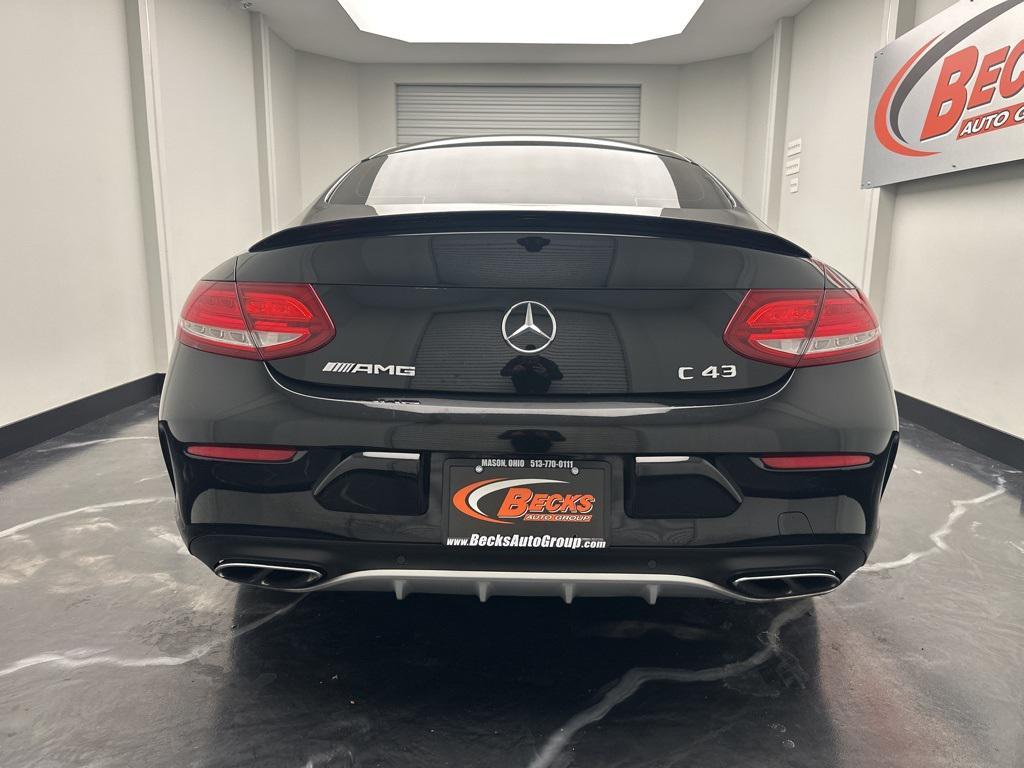 used 2018 Mercedes-Benz AMG C 43 car, priced at $27,722