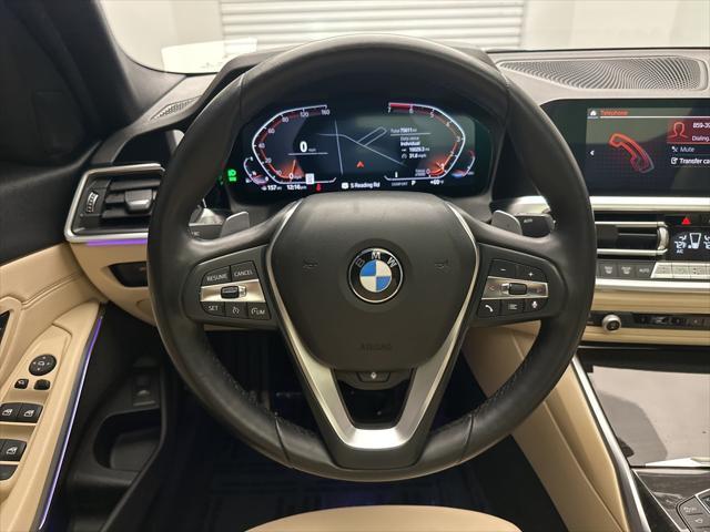 used 2021 BMW 330 car, priced at $22,995