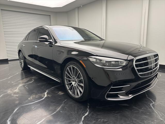 used 2022 Mercedes-Benz S-Class car, priced at $76,995