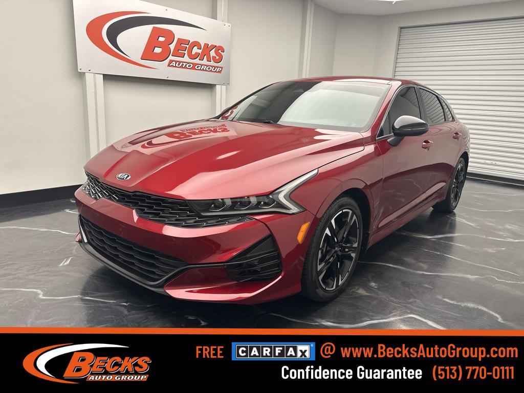 used 2021 Kia K5 car, priced at $19,295