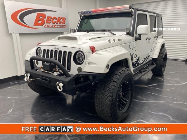 used 2016 Jeep Wrangler Unlimited car, priced at $23,304