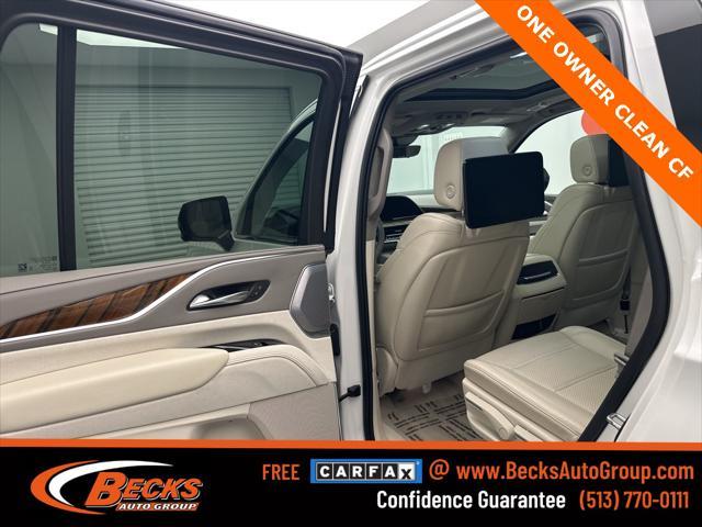 used 2022 Cadillac Escalade car, priced at $73,995