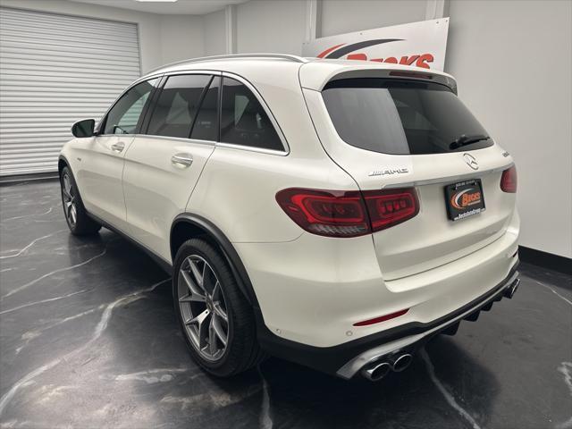 used 2021 Mercedes-Benz AMG GLC 43 car, priced at $38,995