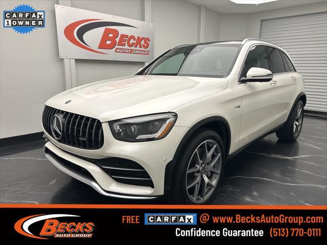 used 2021 Mercedes-Benz AMG GLC 43 car, priced at $38,389