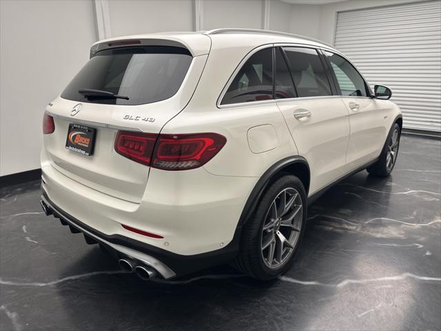 used 2021 Mercedes-Benz AMG GLC 43 car, priced at $38,995