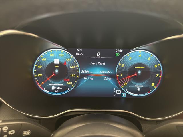 used 2021 Mercedes-Benz AMG GLC 43 car, priced at $38,995