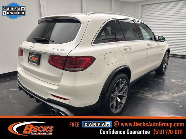 used 2021 Mercedes-Benz AMG GLC 43 car, priced at $38,389