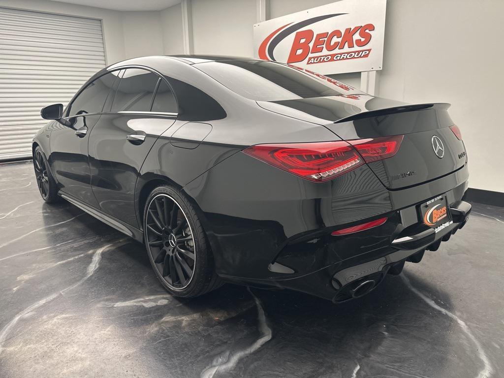 used 2022 Mercedes-Benz AMG CLA 35 car, priced at $33,990