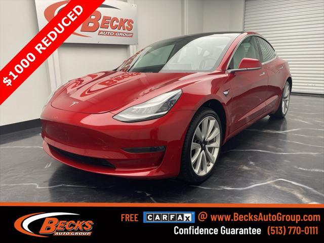 used 2019 Tesla Model 3 car, priced at $19,895