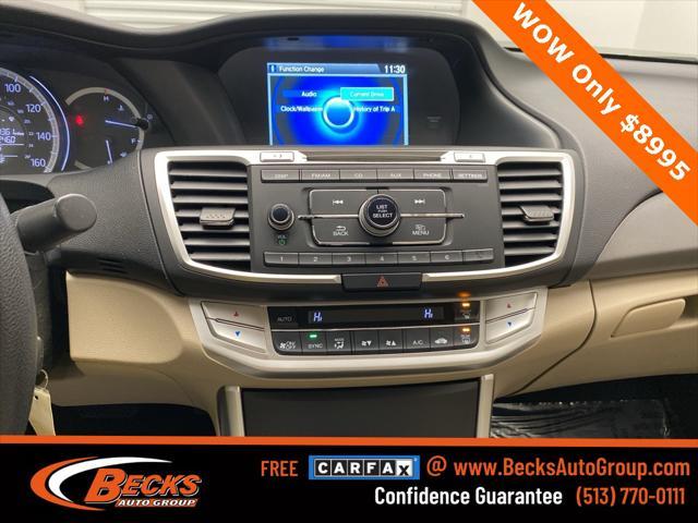 used 2013 Honda Accord car, priced at $8,995