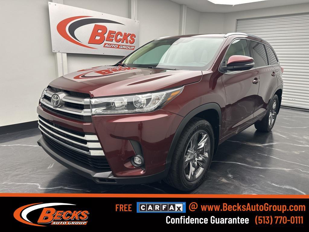 used 2019 Toyota Highlander car, priced at $27,495