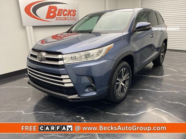 used 2019 Toyota Highlander car, priced at $18,995