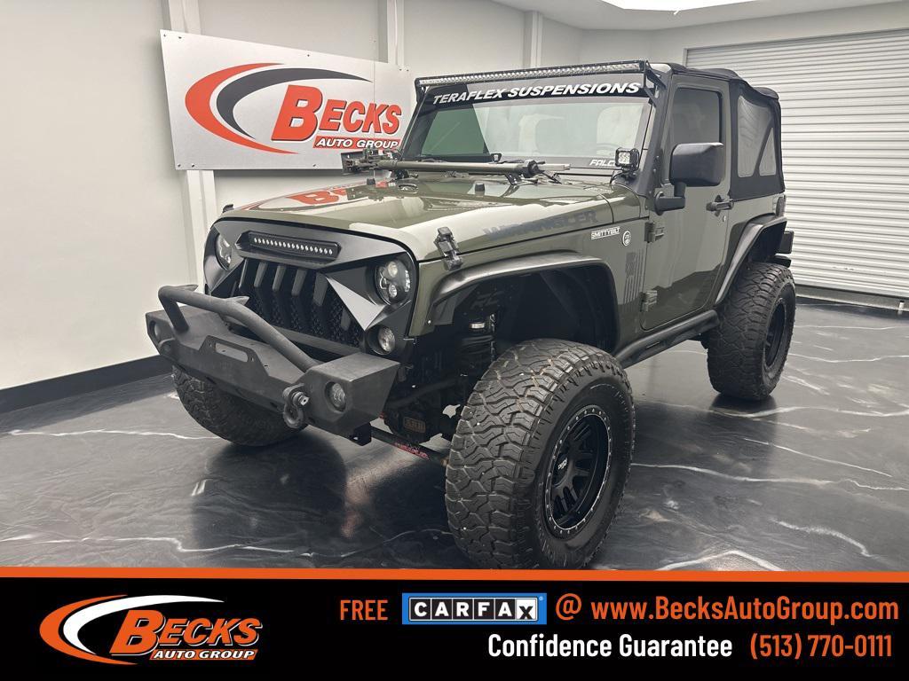 used 2016 Jeep Wrangler car, priced at $18,995