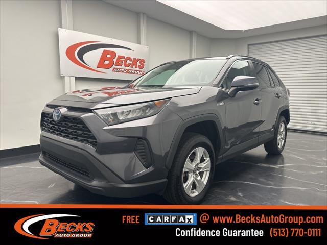 used 2021 Toyota RAV4 Hybrid car, priced at $21,895