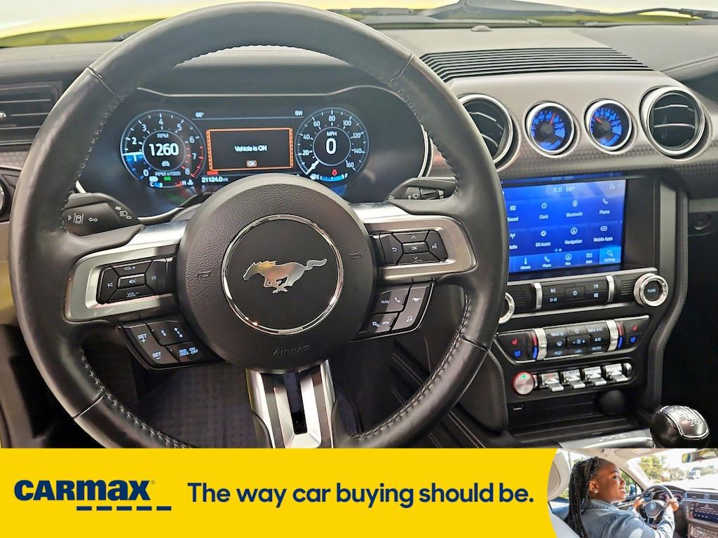 used 2021 Ford Mustang car, priced at $29,998