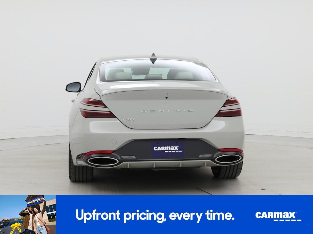 used 2025 Genesis G70 car, priced at $33,998