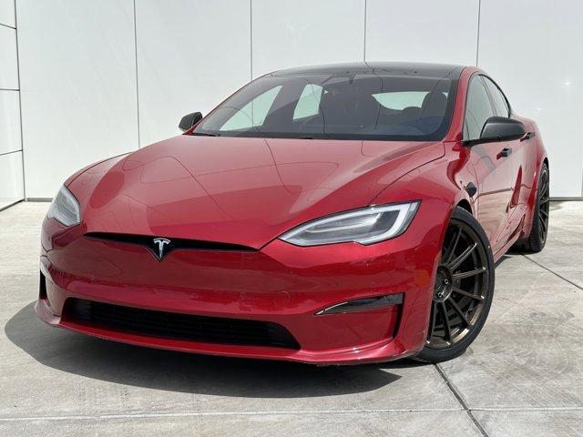 used 2021 Tesla Model S car, priced at $66,999