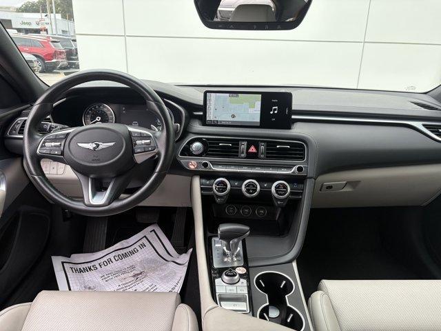 used 2023 Genesis G70 car, priced at $26,199