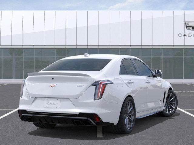 new 2026 Cadillac CT4-V car, priced at $72,655