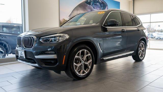 used 2021 BMW X3 car, priced at $26,483