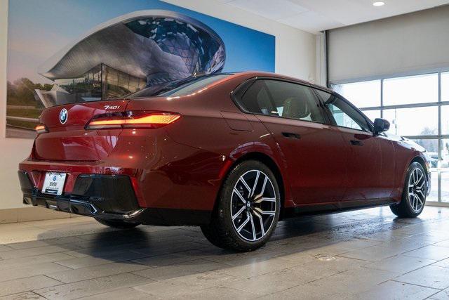 new 2026 BMW 740 car, priced at $107,825