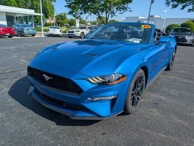 used 2020 Ford Mustang car, priced at $26,829