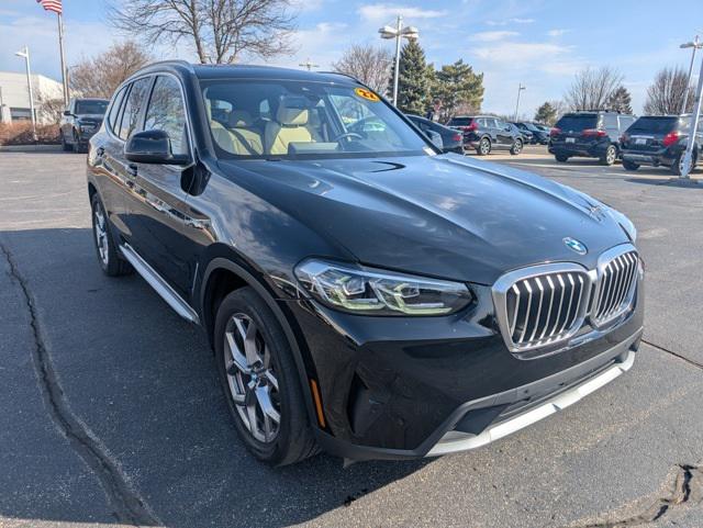 used 2022 BMW X3 car, priced at $33,968