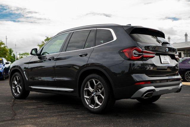 used 2022 BMW X3 car, priced at $38,499