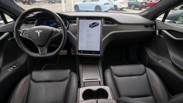 used 2021 Tesla Model S car, priced at $48,962