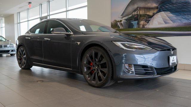 used 2021 Tesla Model S car, priced at $48,962