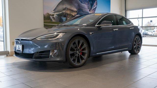 used 2021 Tesla Model S car, priced at $48,962