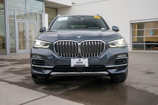 used 2021 BMW X5 car, priced at $38,954