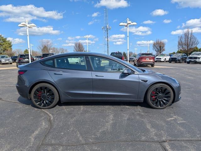 used 2023 Tesla Model 3 car, priced at $32,854