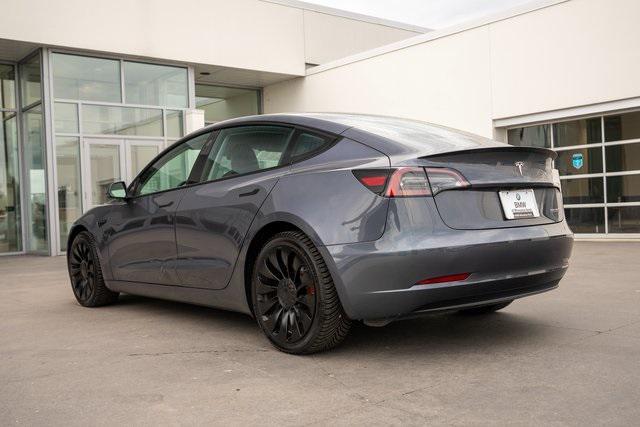 used 2023 Tesla Model 3 car, priced at $32,854