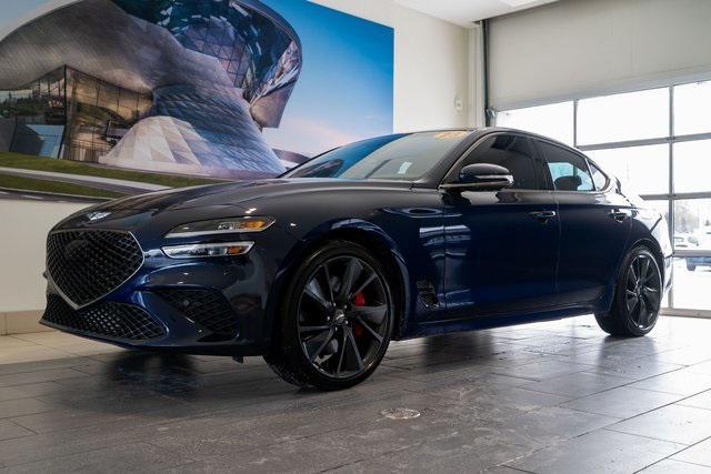 used 2023 Genesis G70 car, priced at $35,667