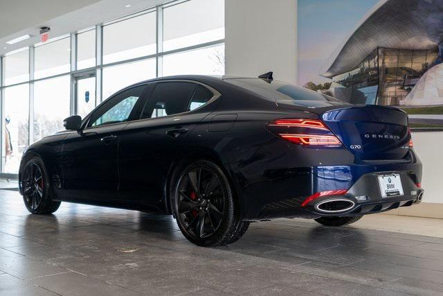 used 2023 Genesis G70 car, priced at $35,667