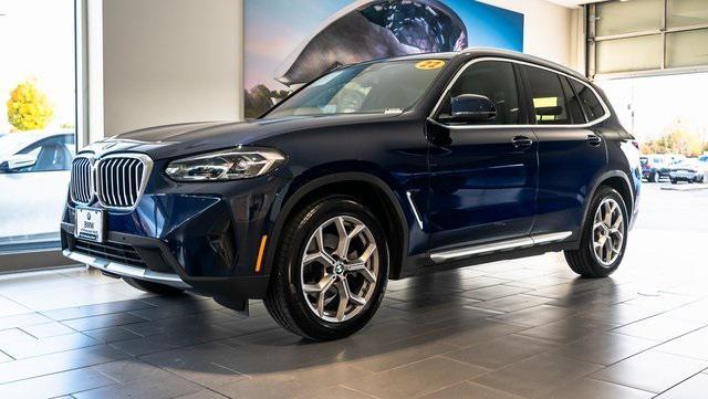 used 2022 BMW X3 car, priced at $36,576