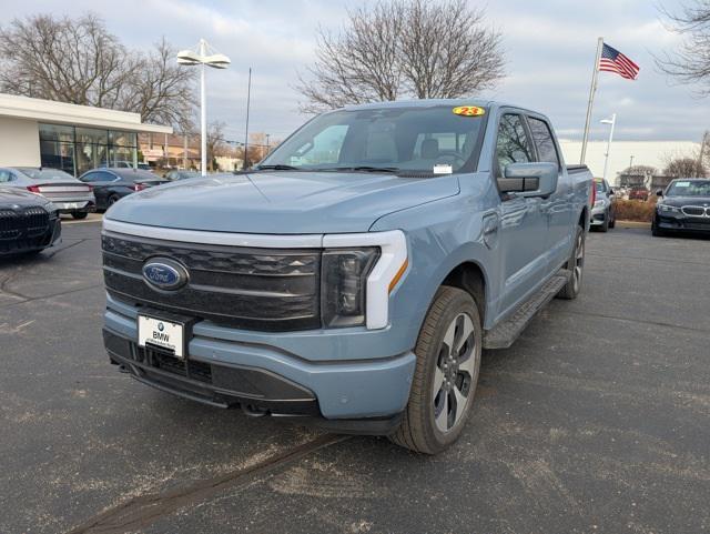 used 2023 Ford F-150 Lightning car, priced at $58,913