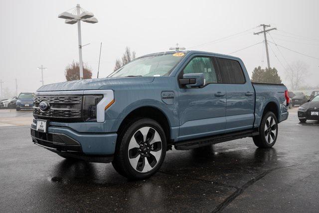 used 2023 Ford F-150 Lightning car, priced at $58,913