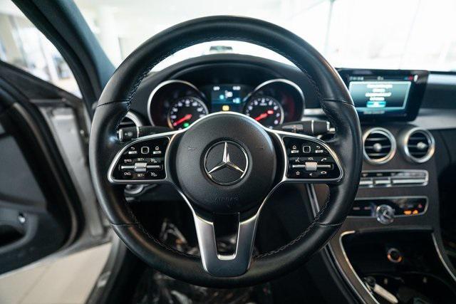 used 2019 Mercedes-Benz C-Class car, priced at $19,796