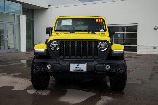 used 2022 Jeep Wrangler Unlimited car, priced at $34,958