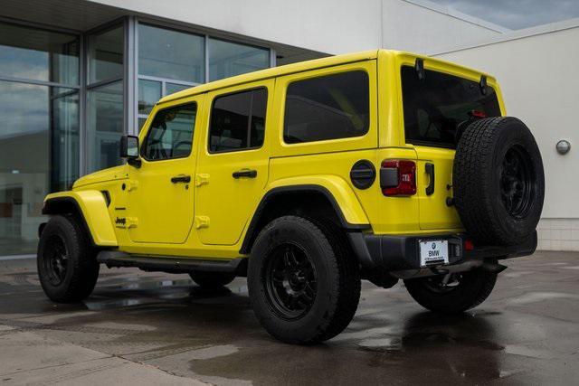 used 2022 Jeep Wrangler Unlimited car, priced at $34,958