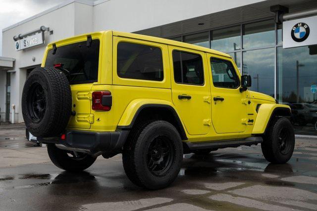 used 2022 Jeep Wrangler Unlimited car, priced at $34,958