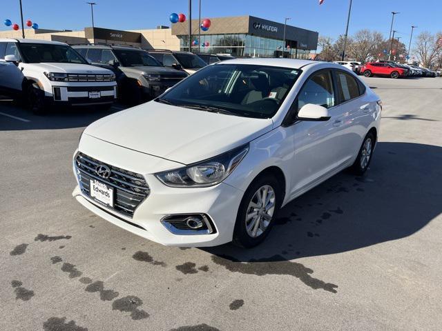 used 2021 Hyundai Accent car, priced at $18,000