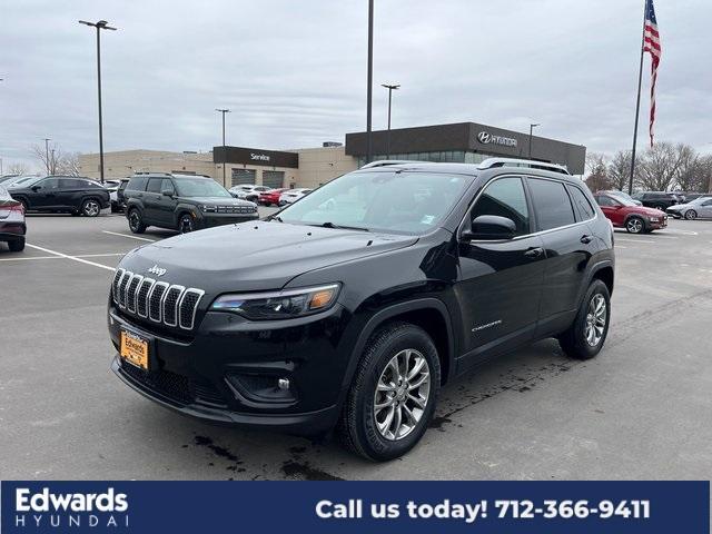 used 2021 Jeep Cherokee car, priced at $24,650