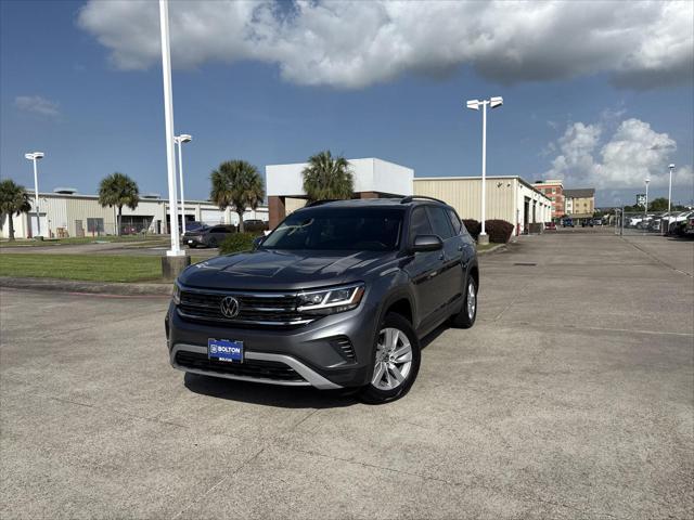 used 2021 Volkswagen Atlas car, priced at $18,845
