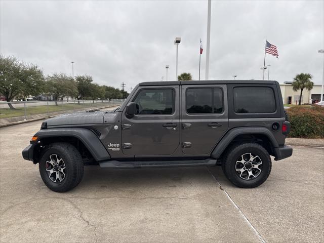 used 2019 Jeep Wrangler Unlimited car, priced at $25,870