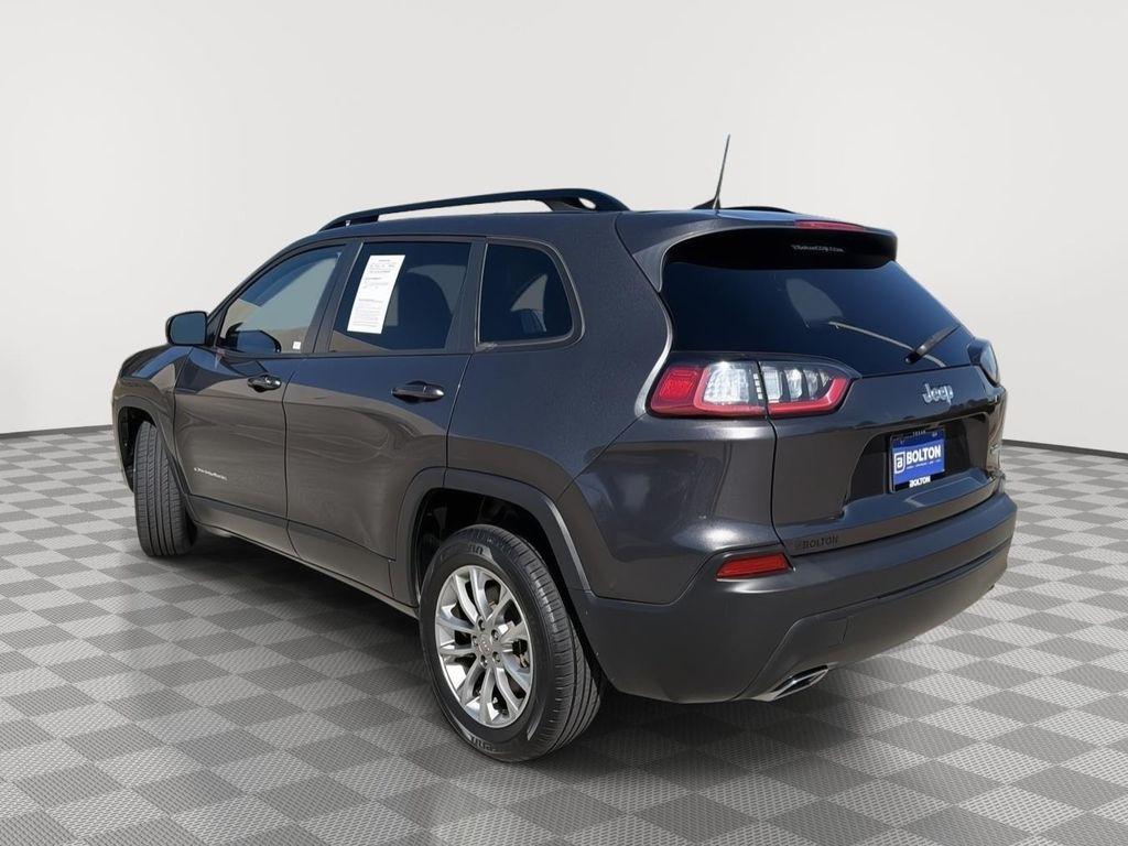 used 2022 Jeep Cherokee car, priced at $19,895