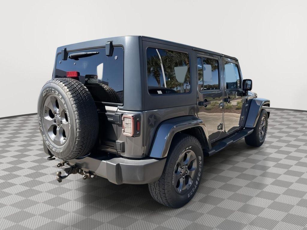 used 2017 Jeep Wrangler Unlimited car, priced at $18,993